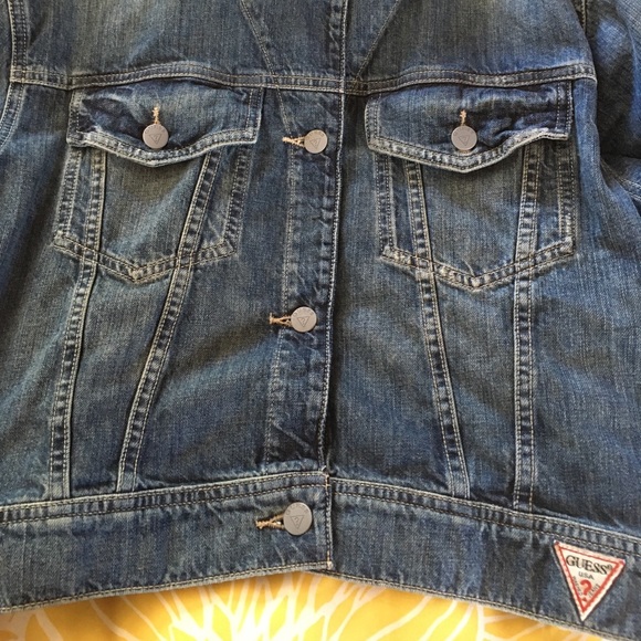 GUESS JEANS DENIM JACKET NEW WITH TAGS - Picture 4 of 5